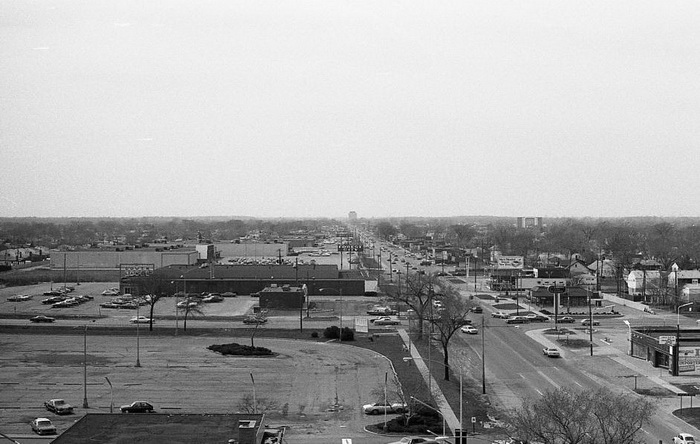 Southgate Shopping Center - Old Birds Eye Photo